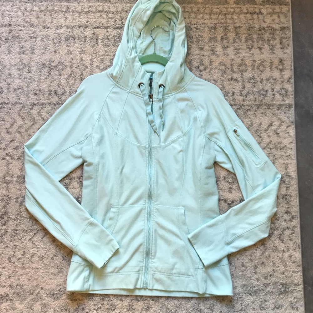 Athleta Slub Strength Zip Up Hoodie M